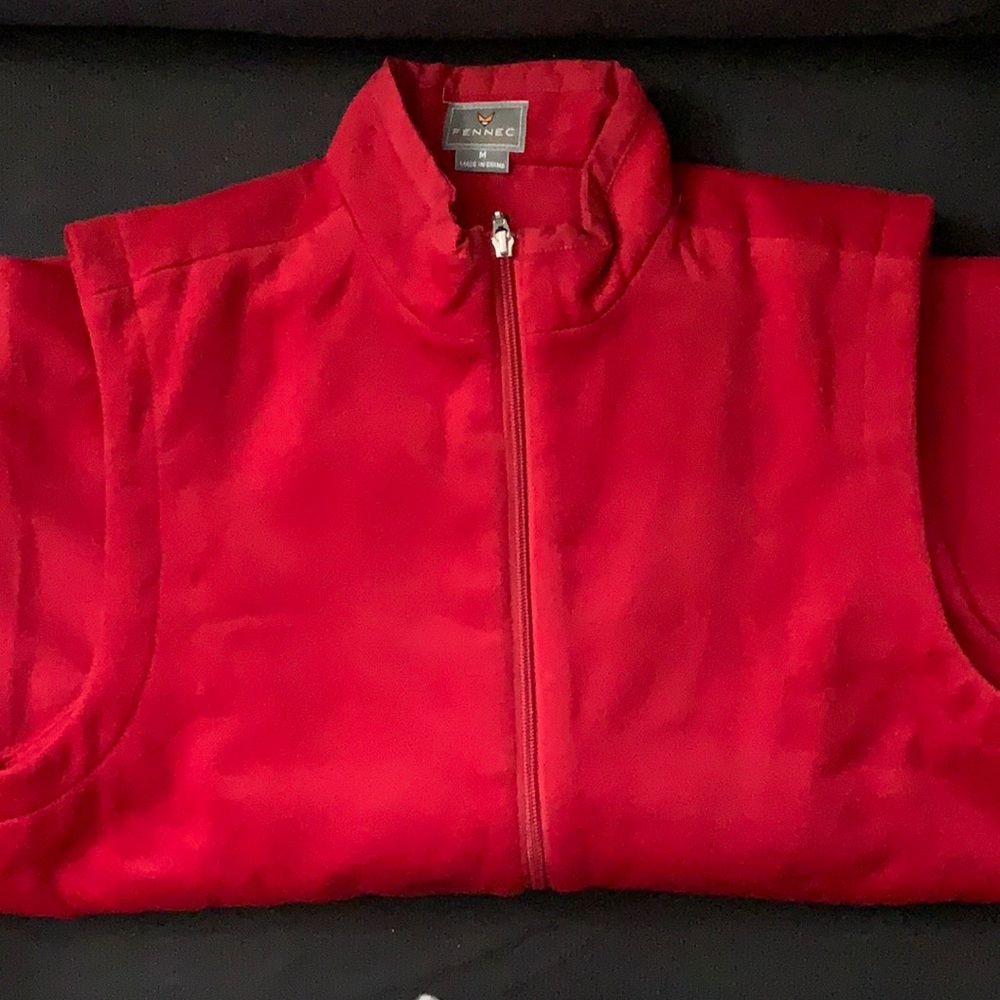 Fennec Ykk Zip Golf Flannel Vest Men M